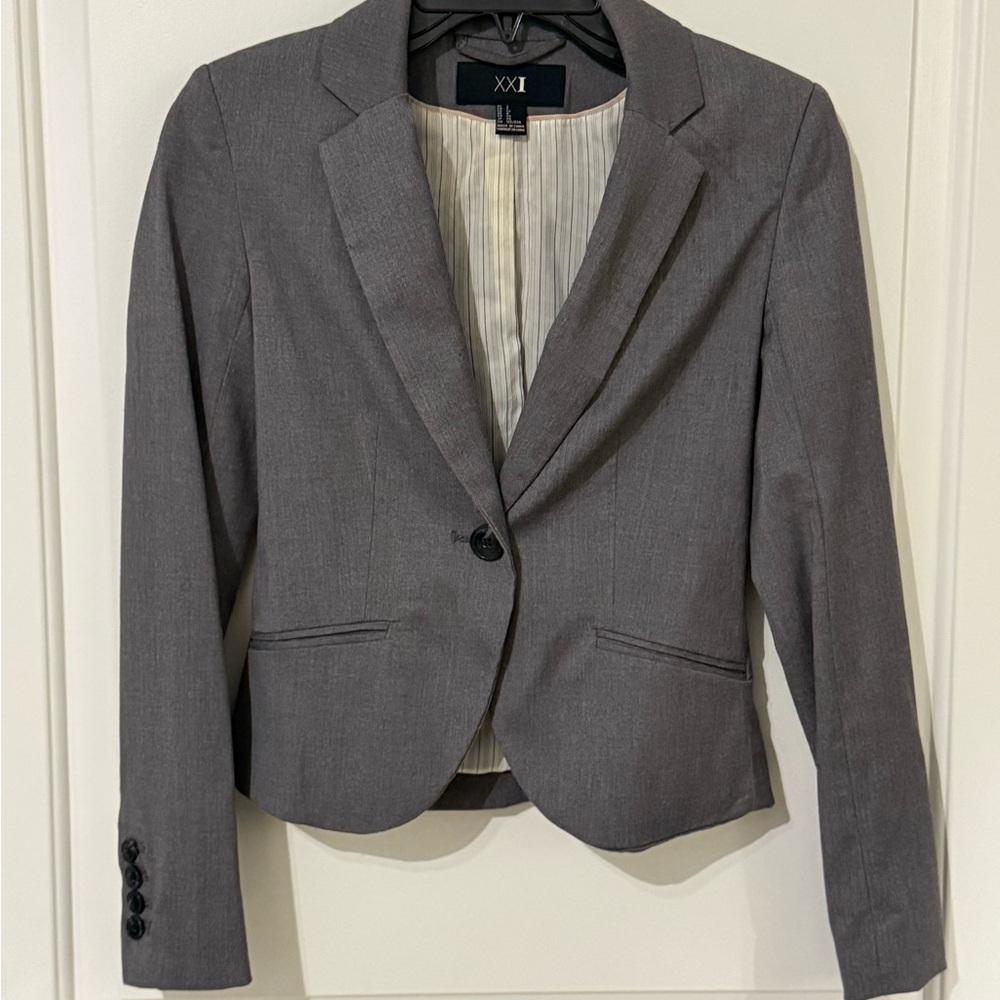 Gray Blazer